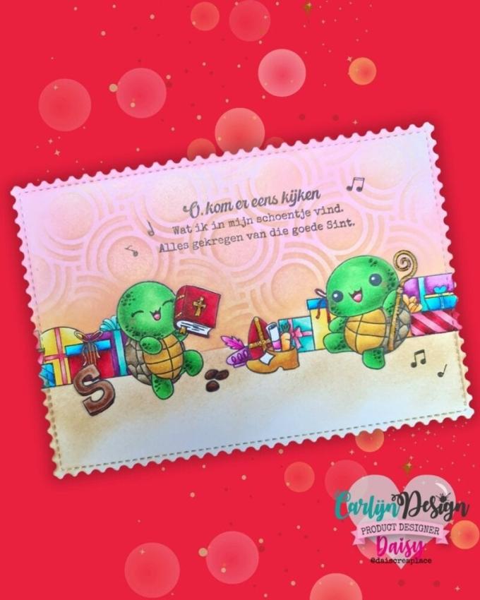 Carlijn Design - Stempelset "Party Turtles " Clear Stamp 