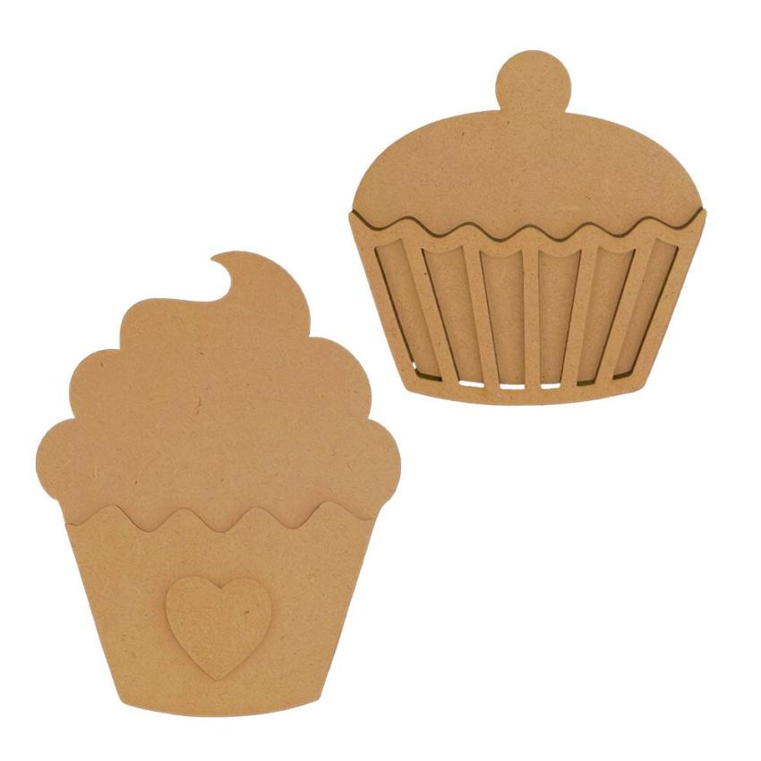 Stamperia - Holzteile "Sweet" MDF Crafty Shapes Blanks