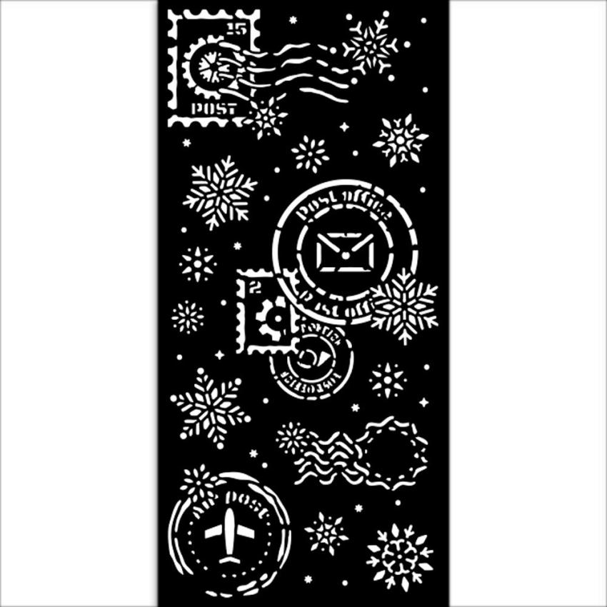 Stamperia - Schablone 12x25cm "Snowflakes" Stencil
