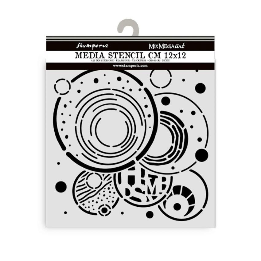 Stamperia - Schablone 12x12cm "Vibrant Circles" Stencil