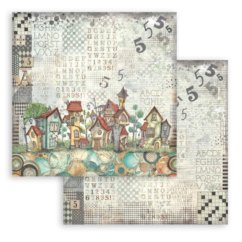 Stamperia - Designpapier "Furry Friends" Paper Pack 12x12 Inch - 10 Bogen