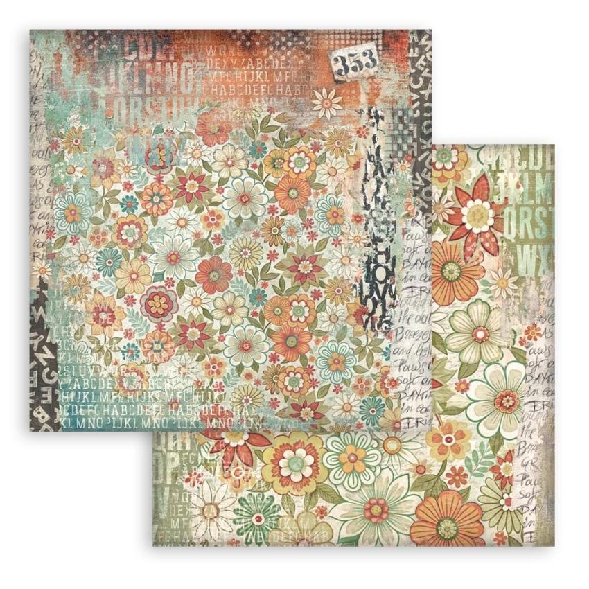 Stamperia - Designpapier "Furry Friends" Maxi Paper Pack 12x12 Inch - 10 Bogen