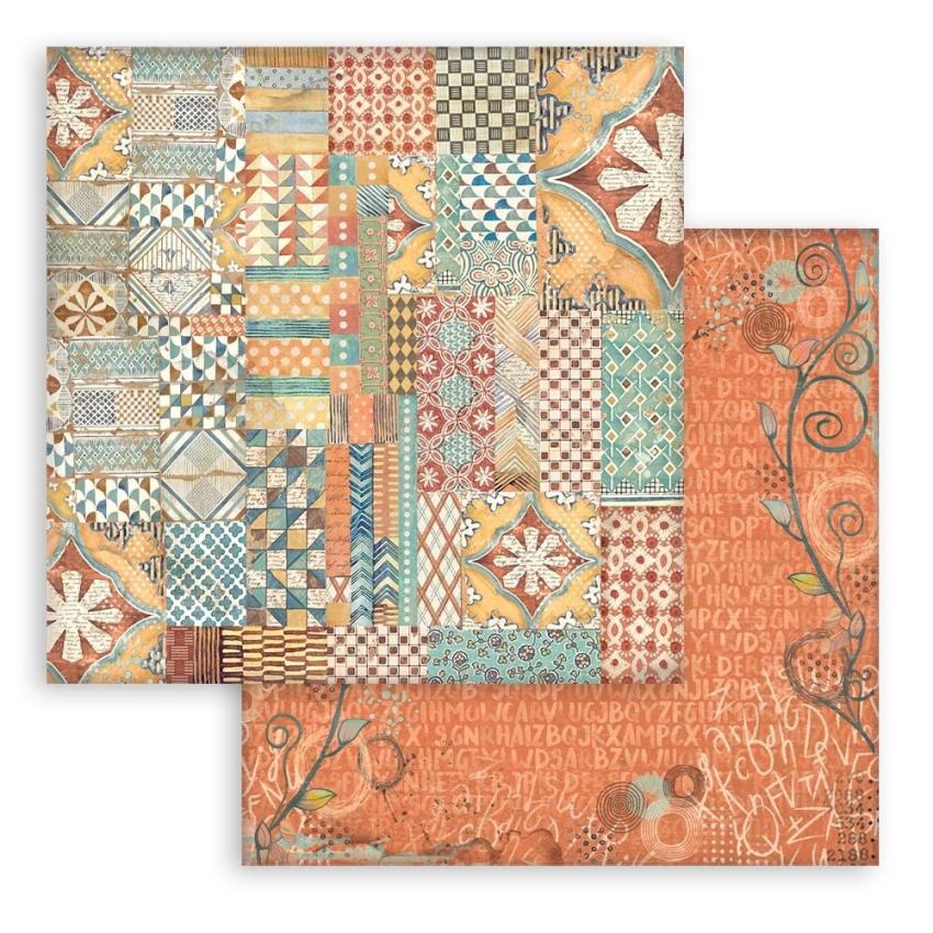 Stamperia - Designpapier "Furry Friends" Maxi Paper Pack 8x8 Inch - 10 Bogen