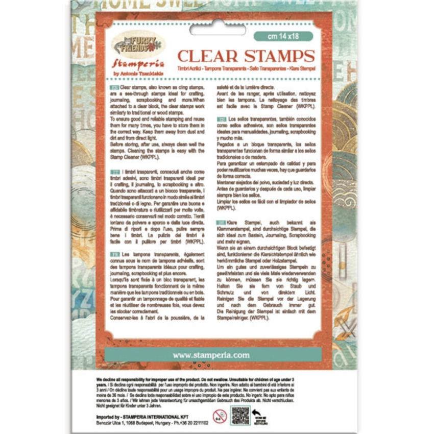 Stamperia - Stempelset "Patterns" Clear Stamps