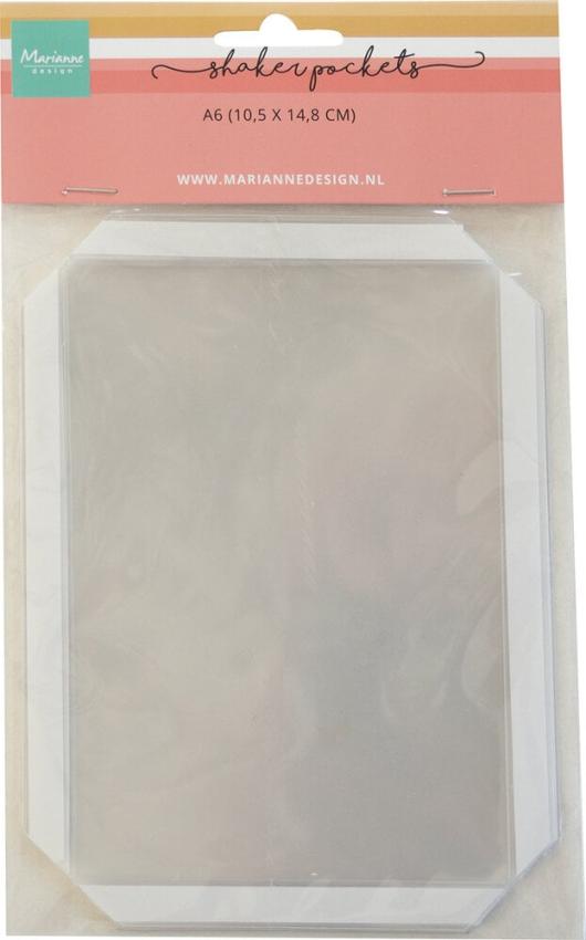 Marianne Design - Schüttelelemente "Pockets" Shaker Blister