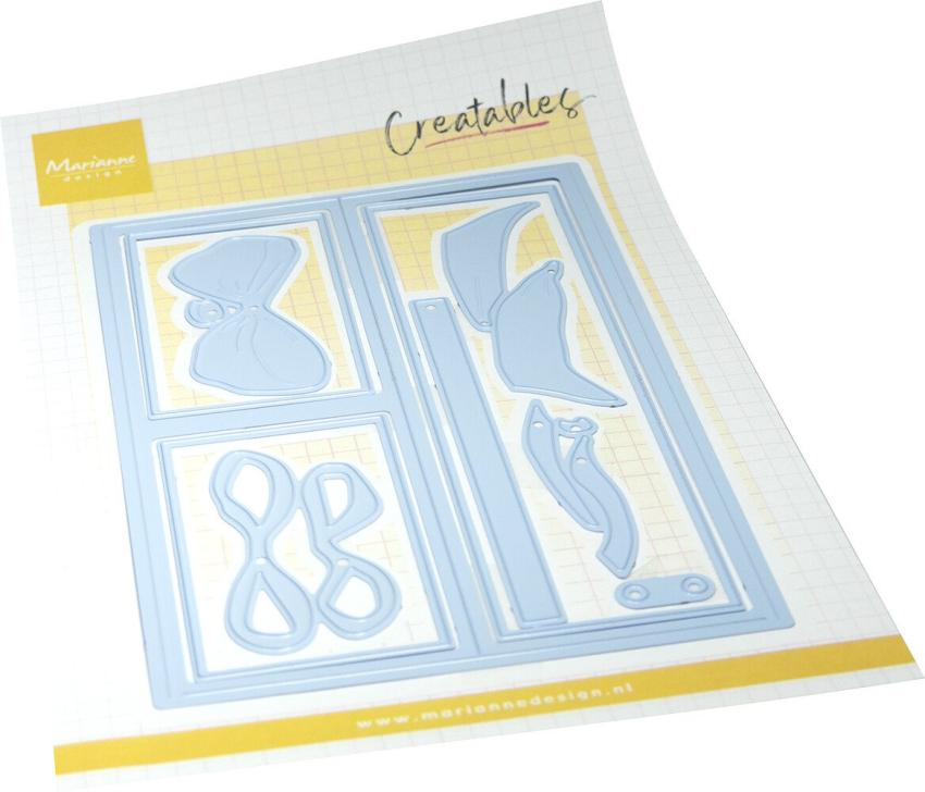 Marianne Design - Präge- und Stanzschablone "Open Fold" Creatables Dies