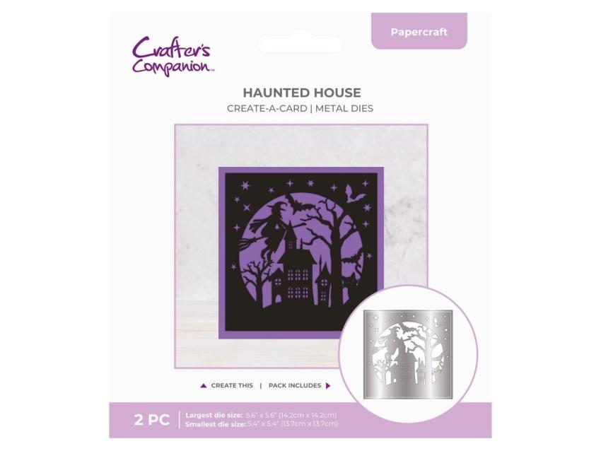 Crafters Companion - Stanzschablone "Haunted House" Dies