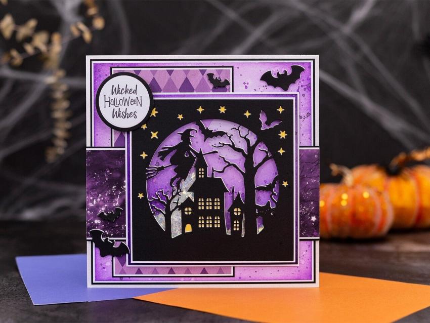 Crafters Companion - Stanzschablone "Haunted House" Dies