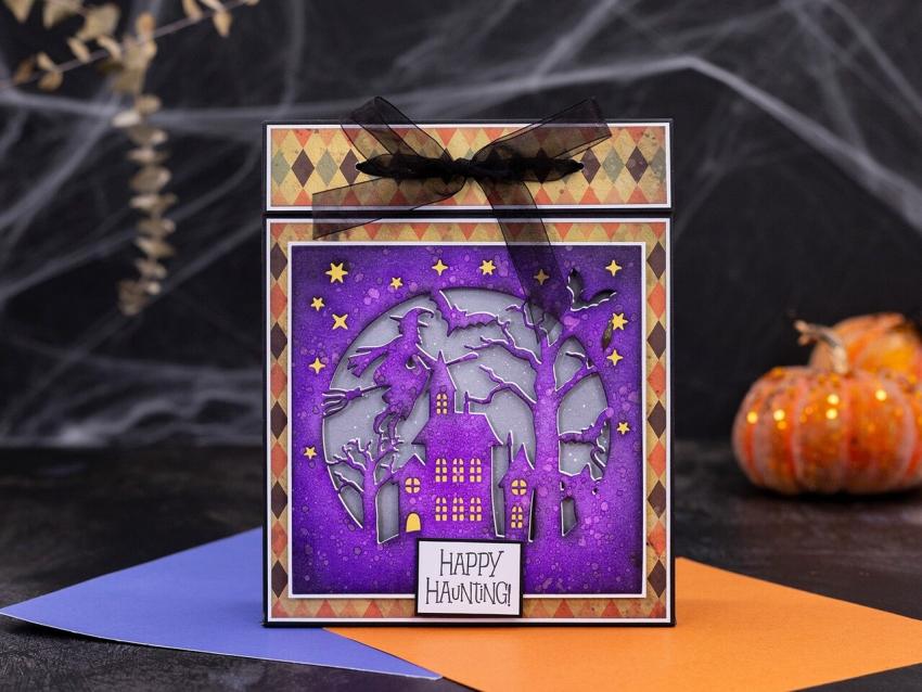 Crafters Companion - Stanzschablone "Haunted House" Dies