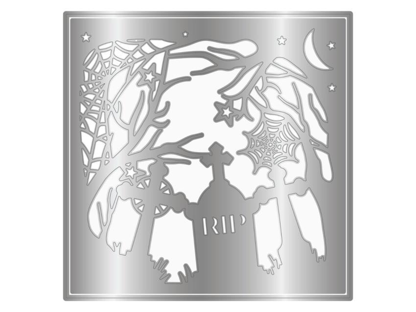 Crafters Companion - Stanzschablone "Spooky Graveyard" Dies