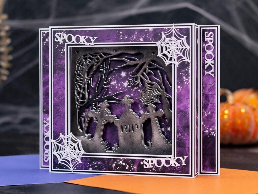 Crafters Companion - Stanzschablone "Spooky Graveyard" Dies