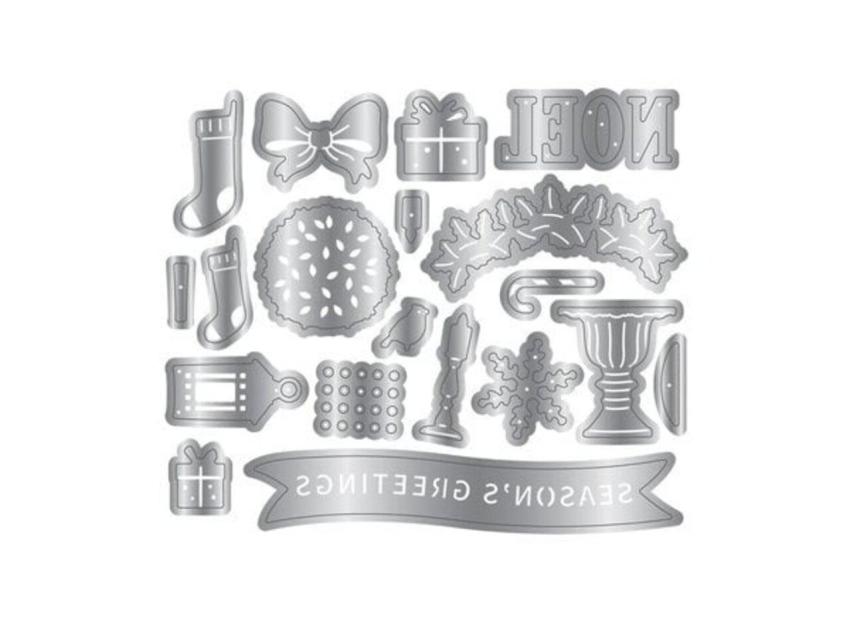 Crafters Companion - Stanzschablone "Christmas Accessories" Dies