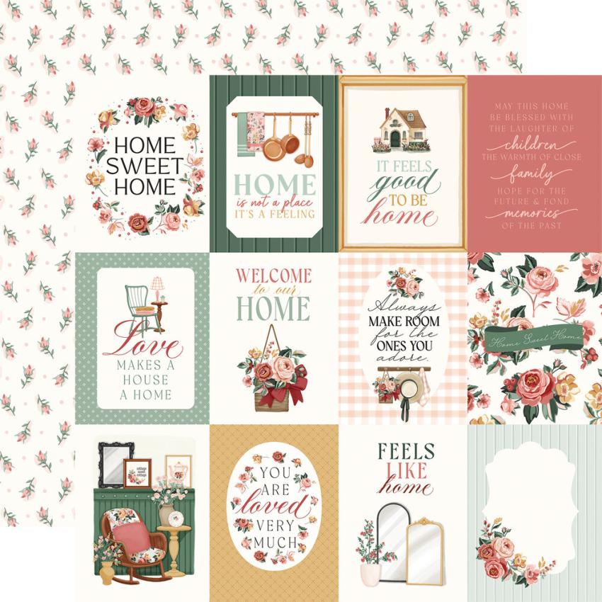 Carta Bella - Designpapier "Feels Like Home" Collection Kit 12x12 Inch - 12 Bogen  