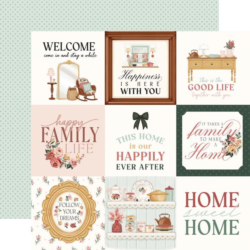 Carta Bella - Designpapier "Feels Like Home" Collection Kit 12x12 Inch - 12 Bogen  