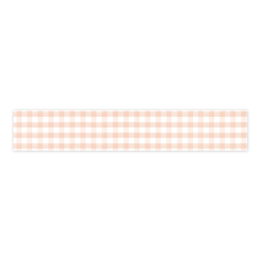 Carta Bella - Decorative Tape "Pink Painted Gingham" Washi Tape
