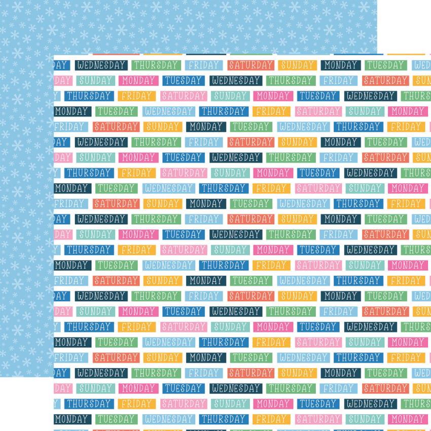 Echo Park - Designpapier "Plan On It" Cardmakers Mega Pad 6x6 Inch - 48 Bogen