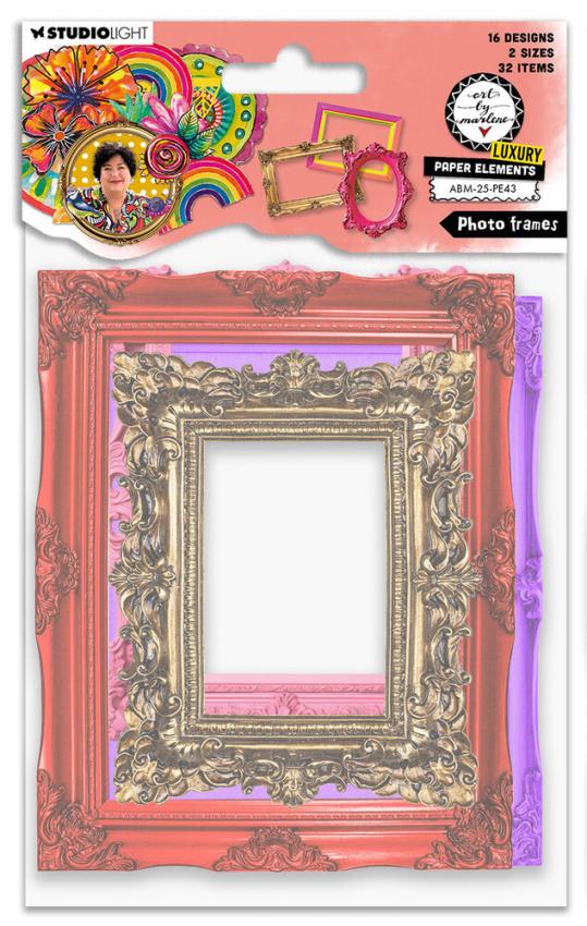 Art By Marlene - Papierelemente Foto-Rahmen "Photo Frames" Luxury Paper Elements
