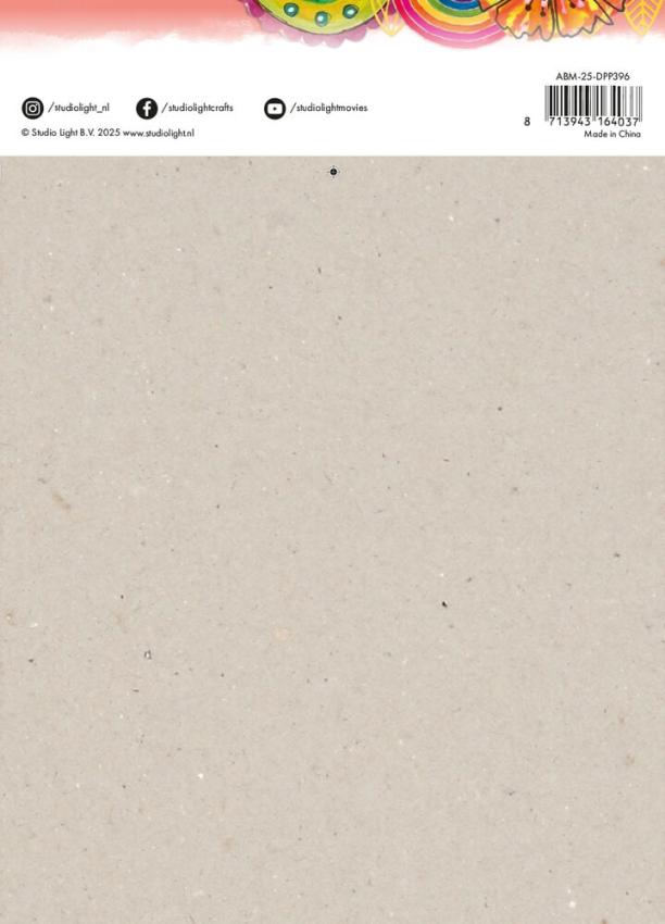 Art By Marlene - Designpapier "Funky Florals" Paper Pack A4 - 20 Bogen