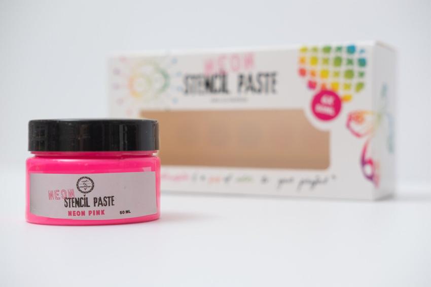 Art By Marlene - Stencil Paste "Neon" 6x50ml 