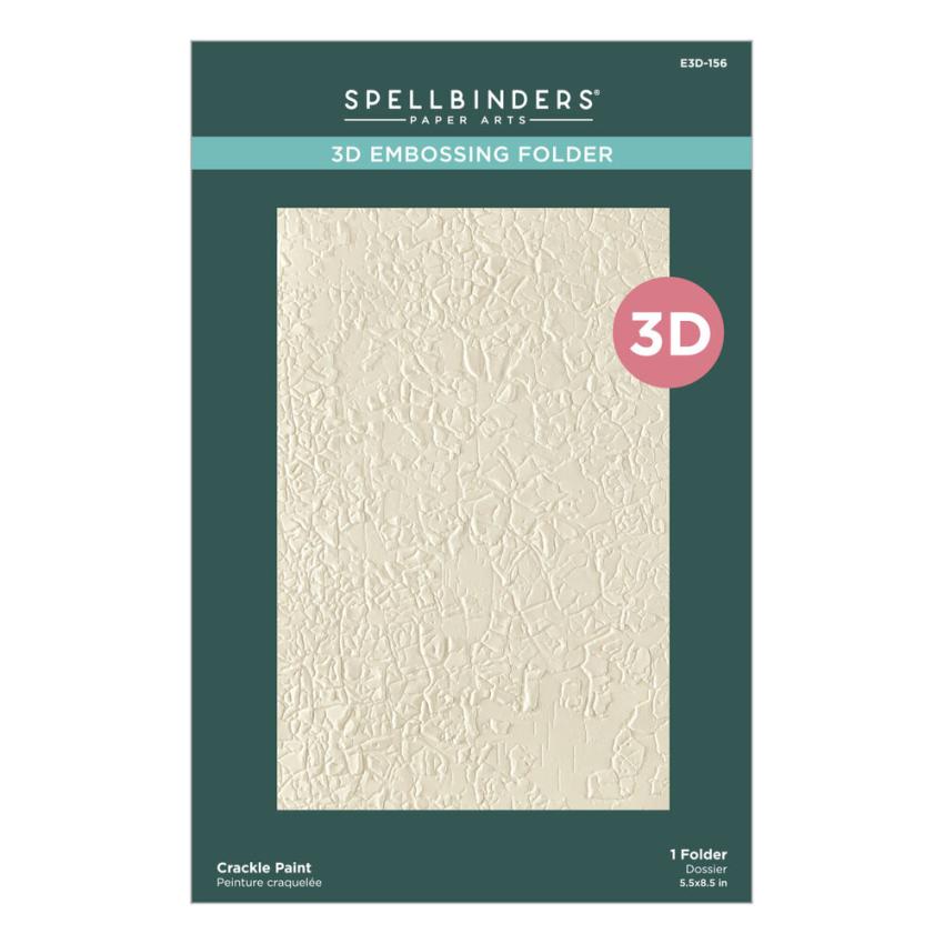 Spellbinders - Prägefolder "Crackle Paint" Embossingfolder
