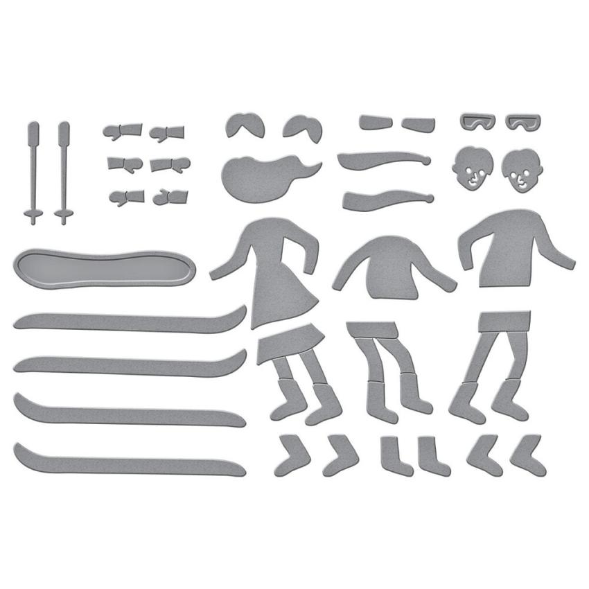 Spellbinders - Stanzschablone "Hit the Slopes" Dies