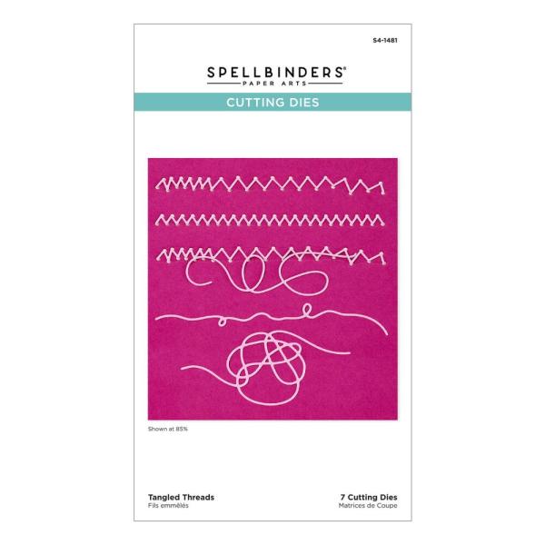 Spellbinders - Stanzschablone "Tangled Threads" Dies
