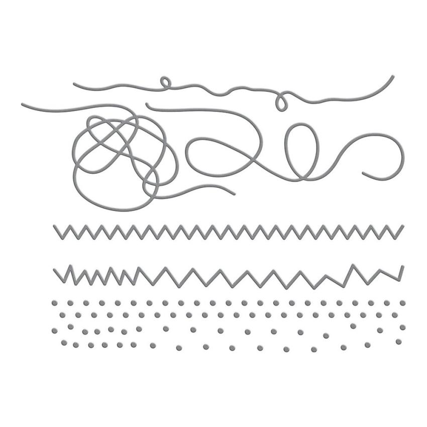Spellbinders - Stanzschablone "Tangled Threads" Dies