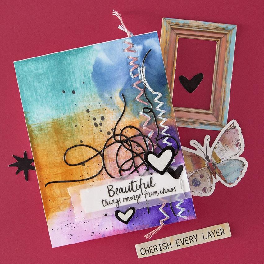 Spellbinders - Stanzschablone "Tangled Threads" Dies