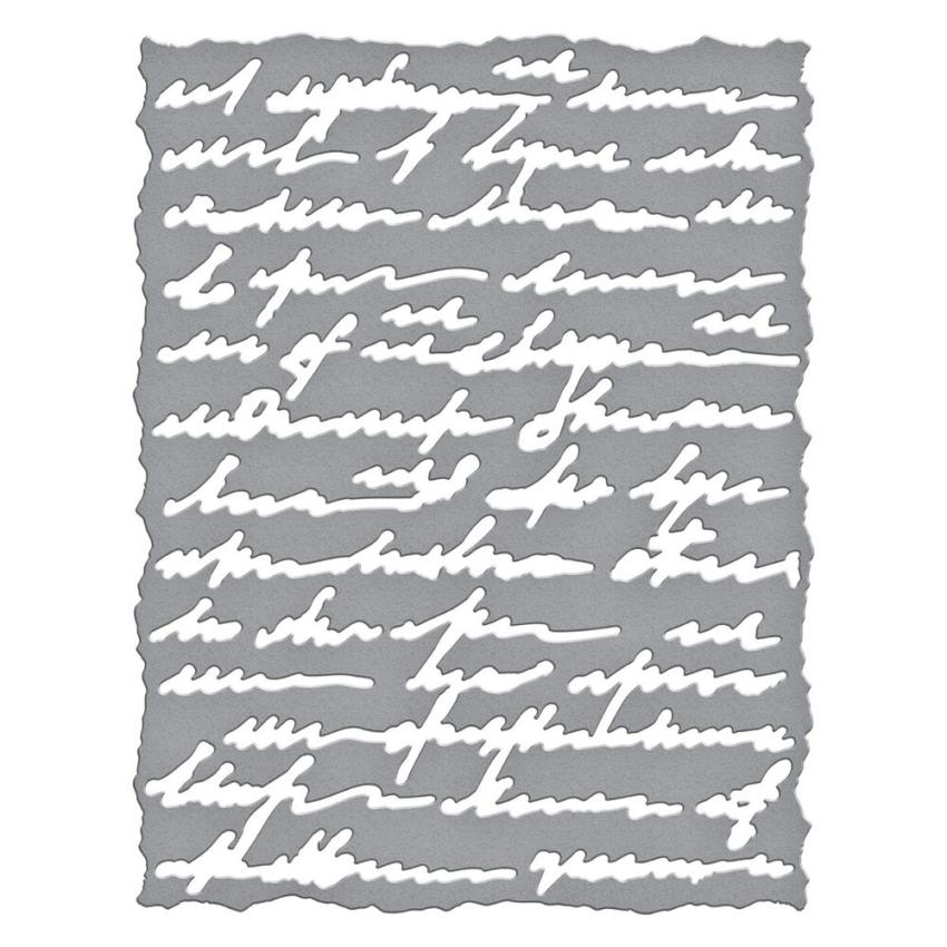 Spellbinders - Stanzschablone "Deckled Edge Script" Dies