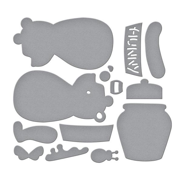 Spellbinders - Stanzschablone "Classic Pooh" Dies