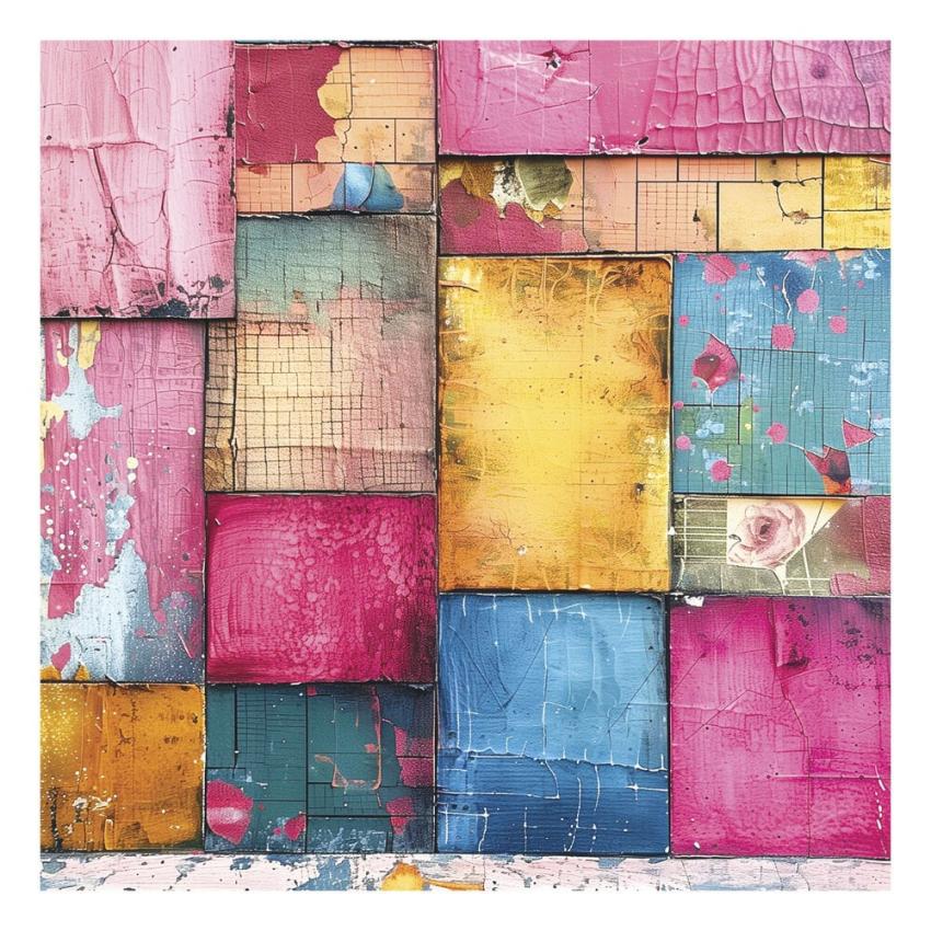 Spellbinders - Designpapier "Beautifully Imperfect" Paper Pack 6x6 Inch - 20 Bogen