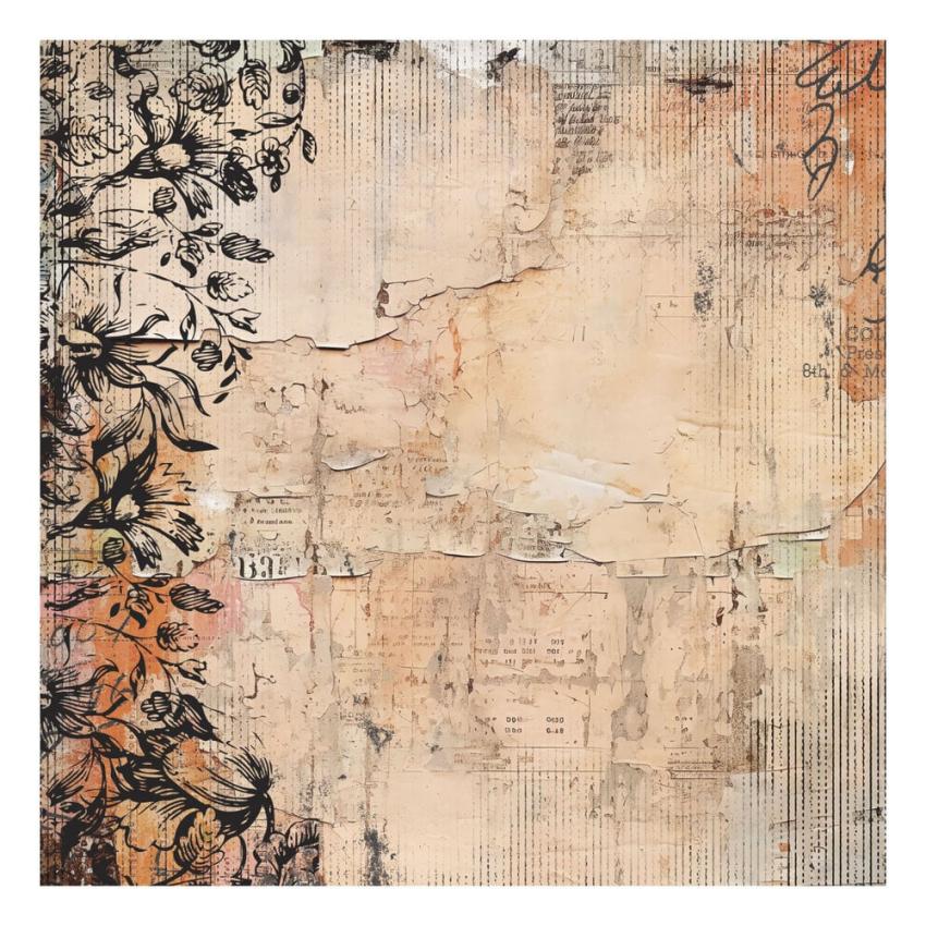 Spellbinders - Designpapier "Beautifully Imperfect" Paper Pack 6x6 Inch - 20 Bogen