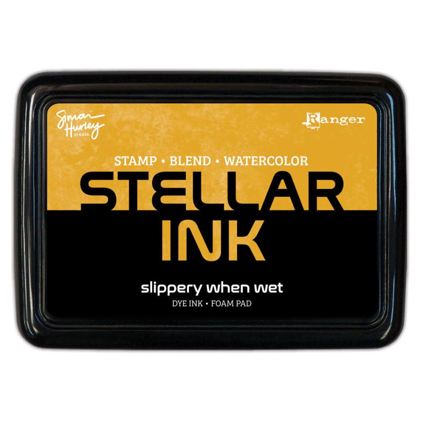 Ranger - Stellar Ink Pad "Slippery When Wet" Design by Simon Hurley Create - Pigment Stempelkissen