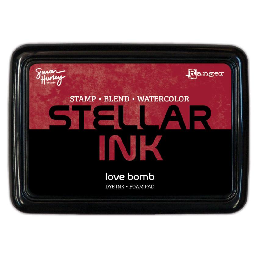 Ranger - Stellar Ink Pad "Love Bomb" Design by Simon Hurley Create - Pigment Stempelkissen
