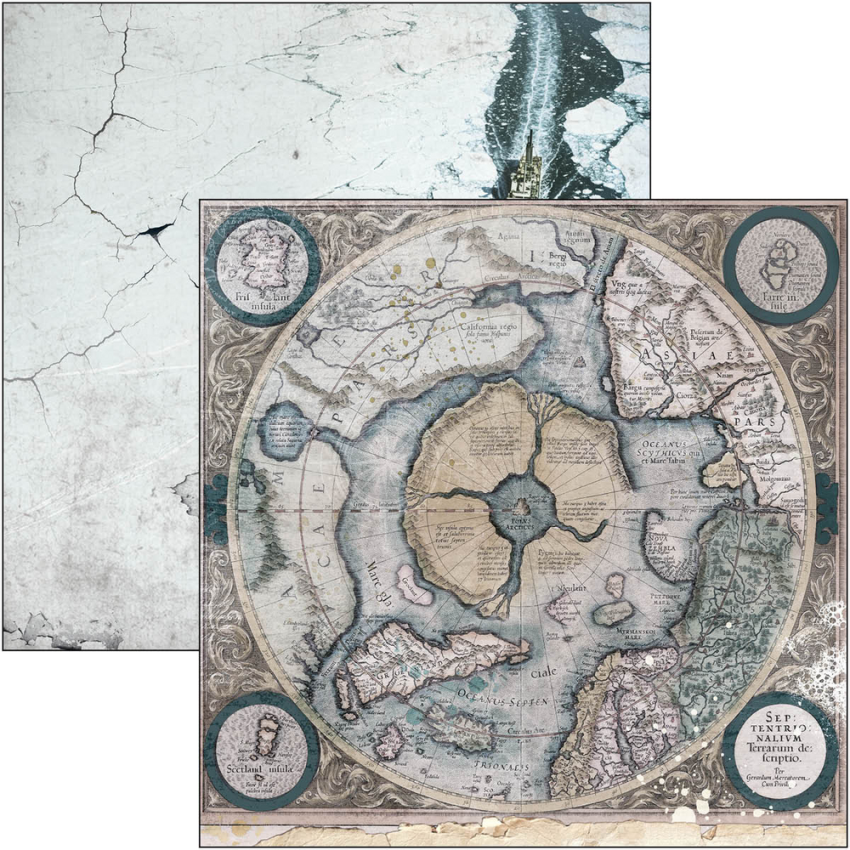 Ciao Bella - Designpapier "An Artist Journey" Paper Pack 12x12 Inch - 12 Bogen