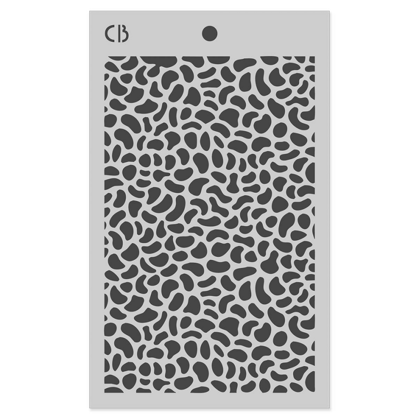 Ciao Bella - Schablone 5x8 Inch - Mixed Media Triple Layer Stencils Set "Bool Lovers"