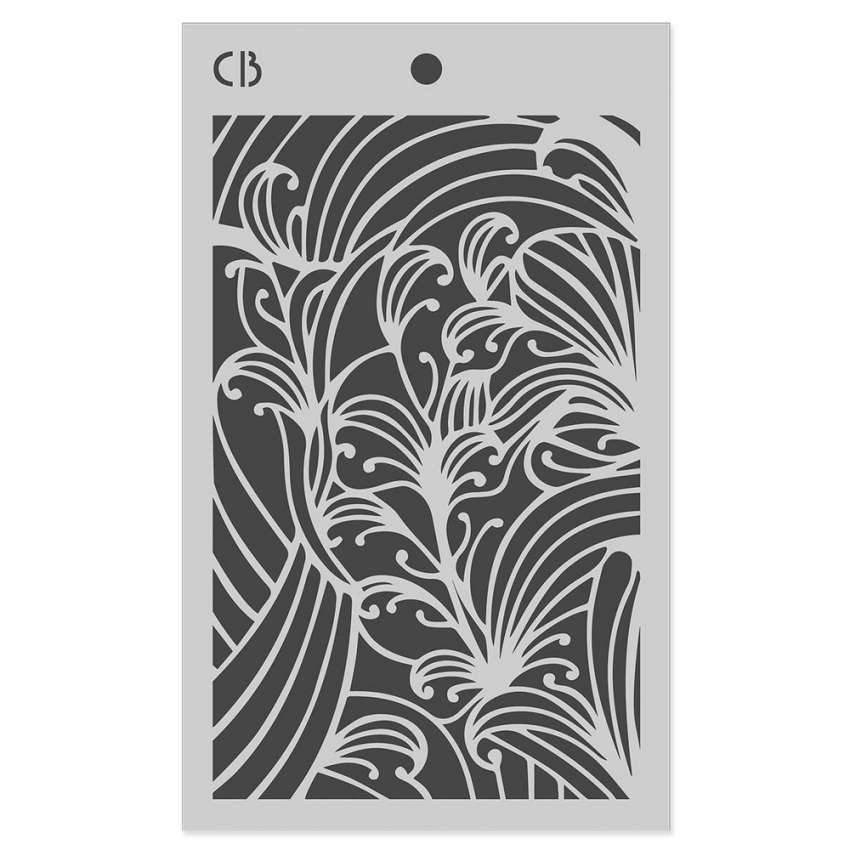 Ciao Bella - Schablone 5x8 Inch - Mixed Media Triple Layer Stencils Set "Bool Lovers"