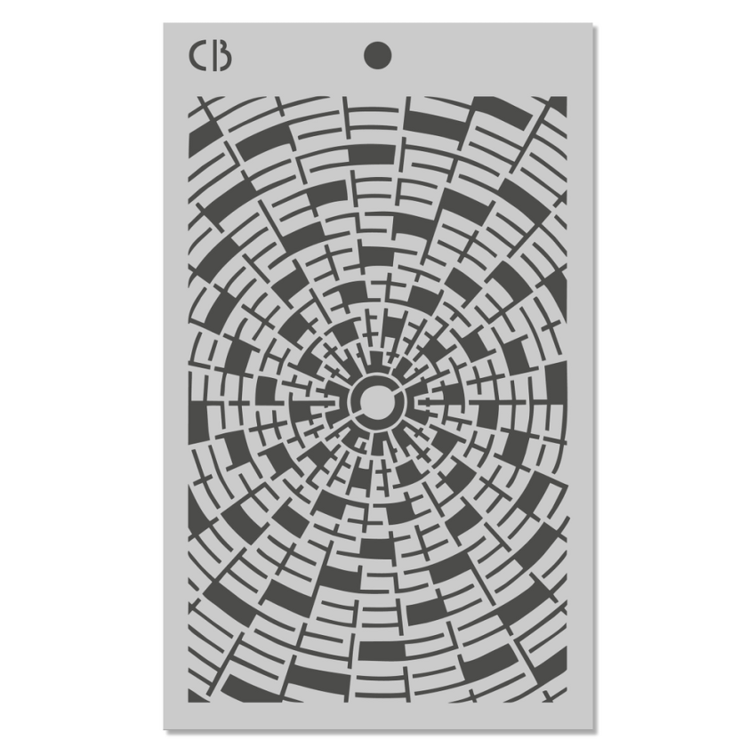 Ciao Bella - Schablone 5x8 Inch - Mixed Media Triple Layer Stencils Set "The Last Mystery"