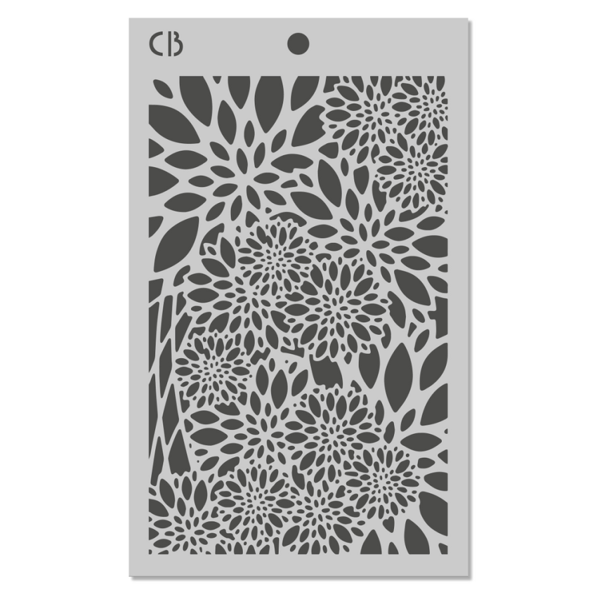 Ciao Bella - Schablone 5x8 Inch - Mixed Media Triple Layer Stencils Set "Polar Railway"