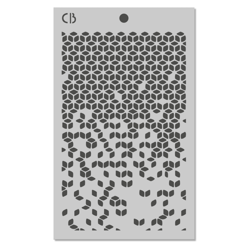 Ciao Bella - Schablone 5x8 Inch - Mixed Media Triple Layer Stencils Set "Fairy Whispers"