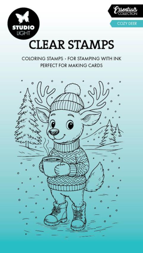 Studio Light - Stempel "Cozy Deer" Clear Stamps