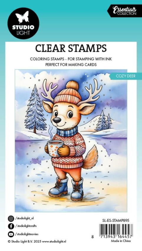 Studio Light - Stempel "Cozy Deer" Clear Stamps