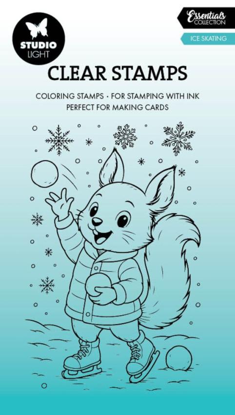 Studio Light - Stempel "Ice Skating" Clear Stamps