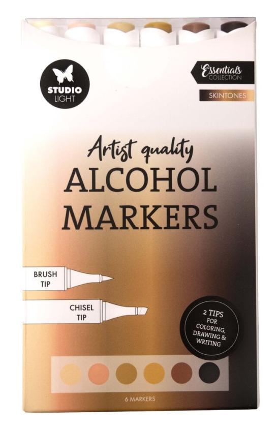 Studio Light - Alkoholmarker "Skintones" Alcohol Markers