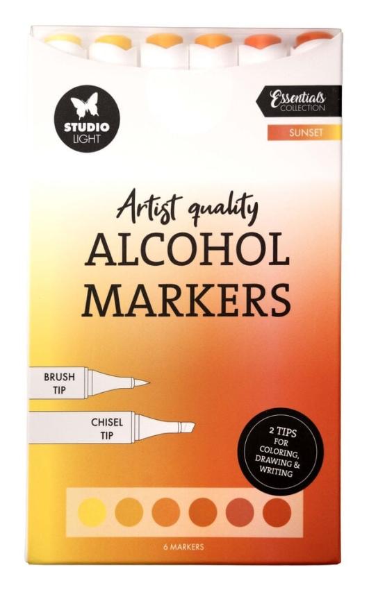 Studio Light - Alkoholmarker "Sunset" Alcohol Markers