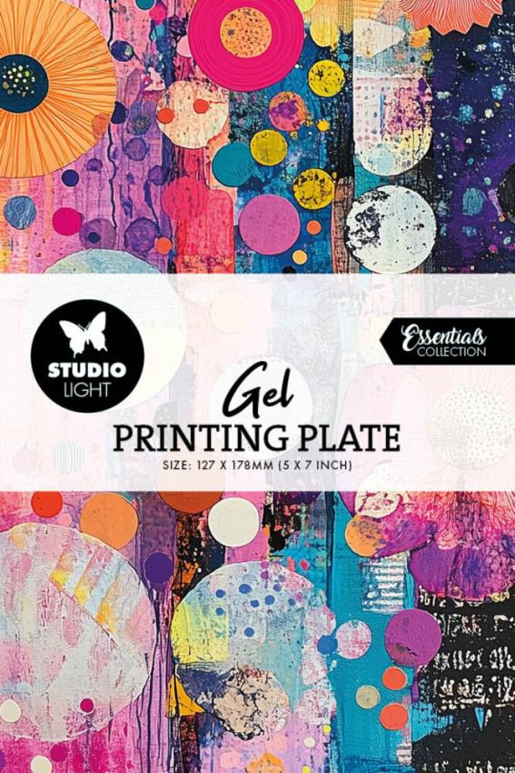 Studio Light - Druckplatte - Gel Printing Plate 5x7 Inch