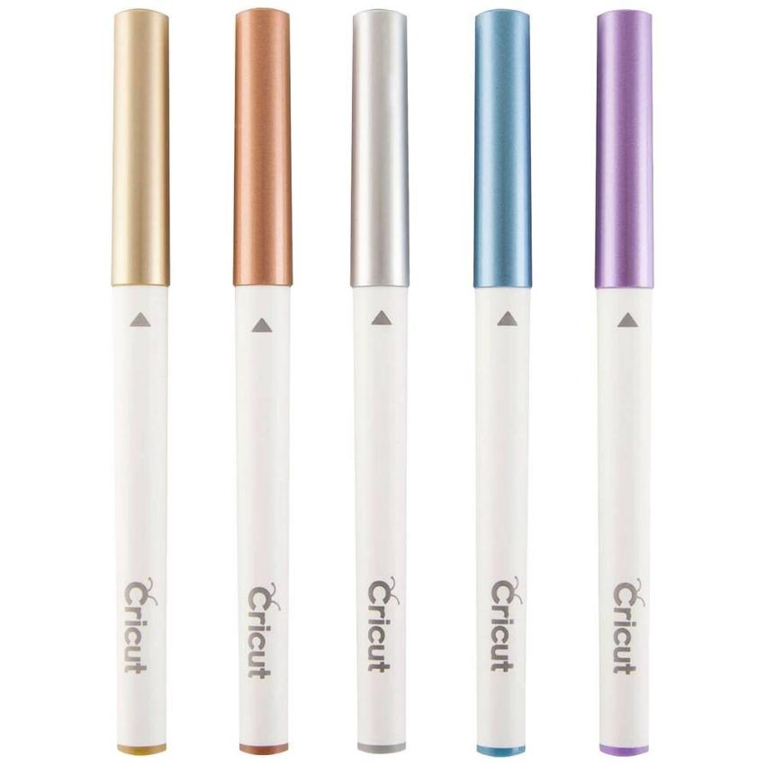 Cricut Metallic Stifte - Metallic Medium Point Pen 5er Set