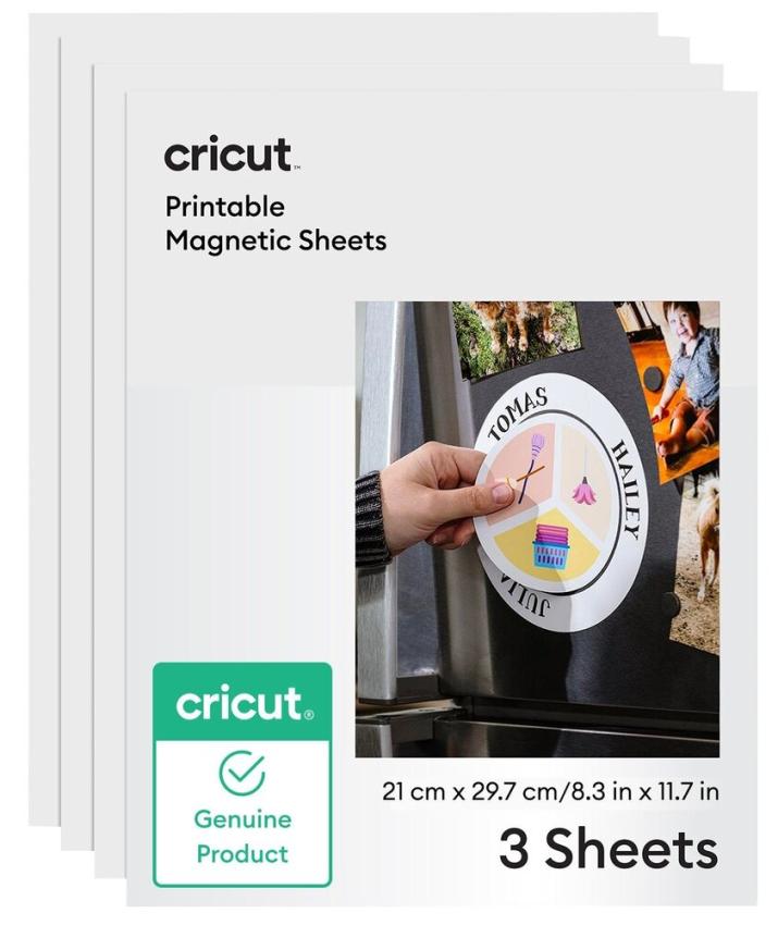 Cricut - Printable Magnet Sheets A4 "White"