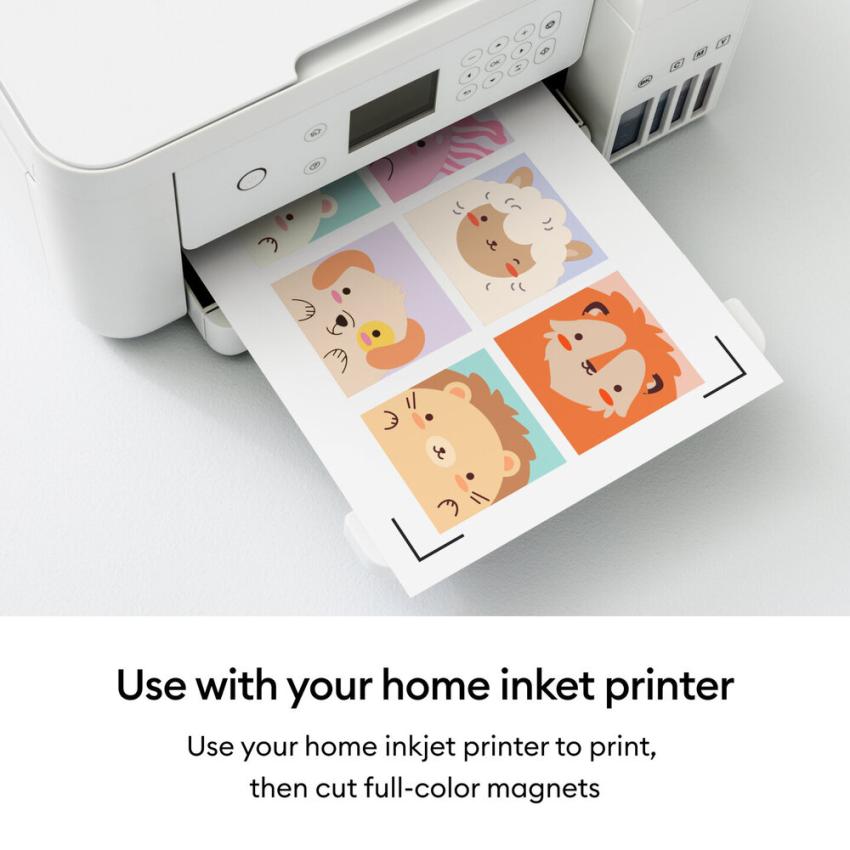 Cricut - Printable Magnet Sheets A4 "White"