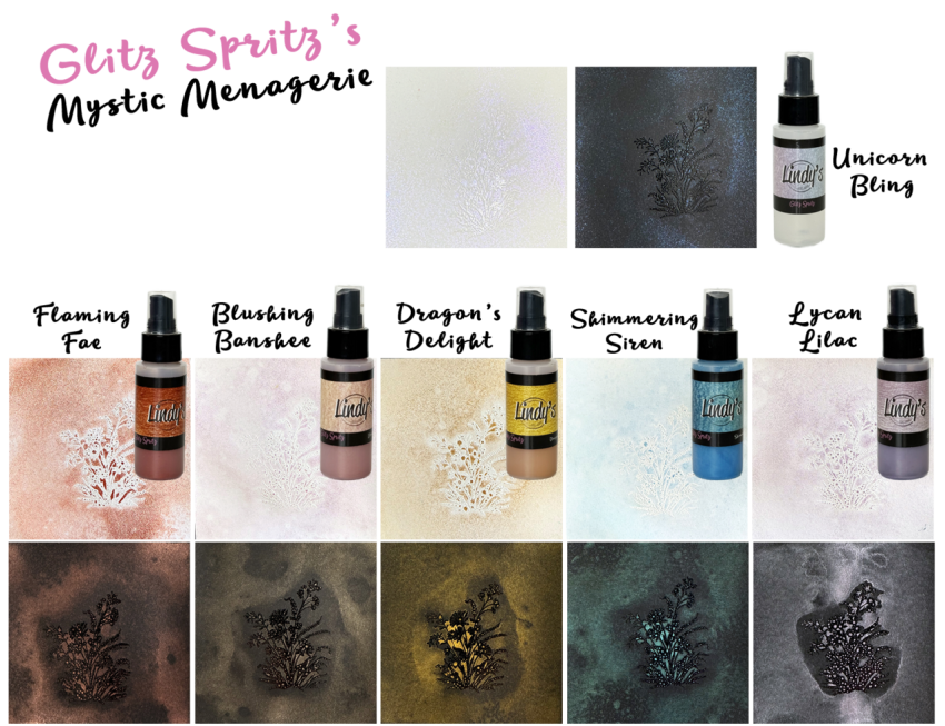 Lindys Stamp Gang - Glitz Spritz Spray "Shimmering Siren" 59ml